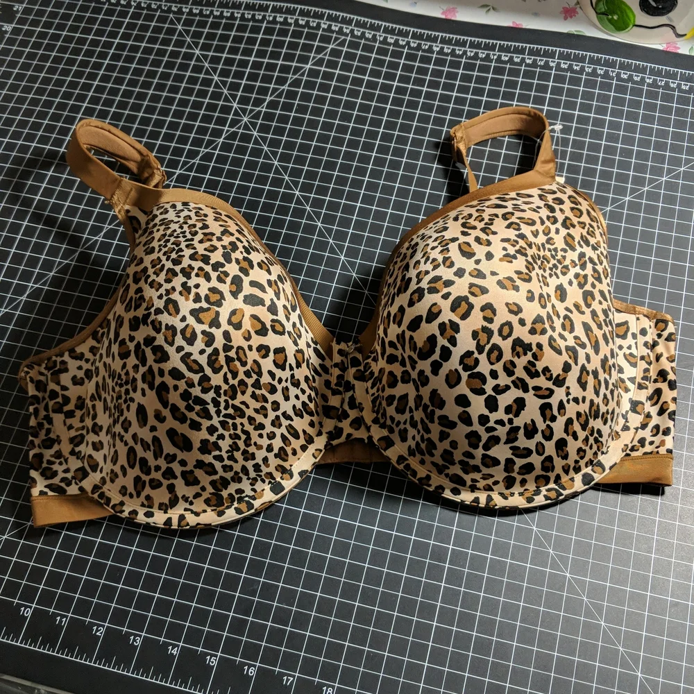 Cacique | NEW lightly lined underwire full coverage bra 44G plus size flaw - Picture 4 of 14